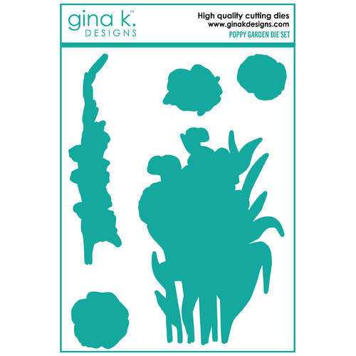 Gina K Designs Dies - Poppy Garden