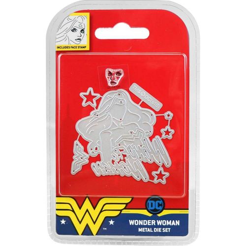 Character World DC Comics - Wonder Woman Dies and Face Stamp Set DUS4104 (Discontinued)