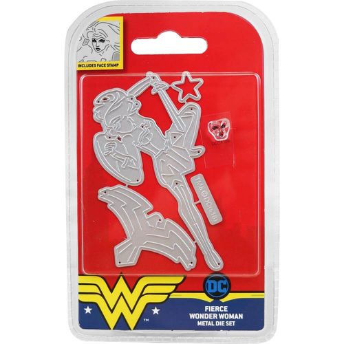 Character World DC Comics - Wonder Woman Dies and Face Stamp Set - Fierce Wonder Woman DUS4107 (Discontinued)