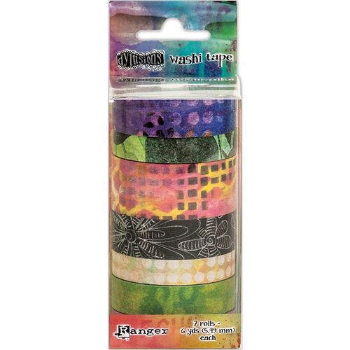Dyan Reaveley's Dylusions Washi Tape Set - Set #3-7 Rolls DYA59967