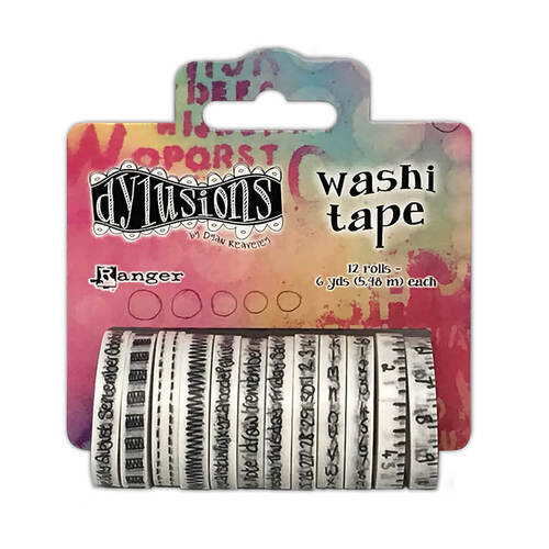 Dyan Reaveley's Dylusions Washi Tape - White DYA78685
