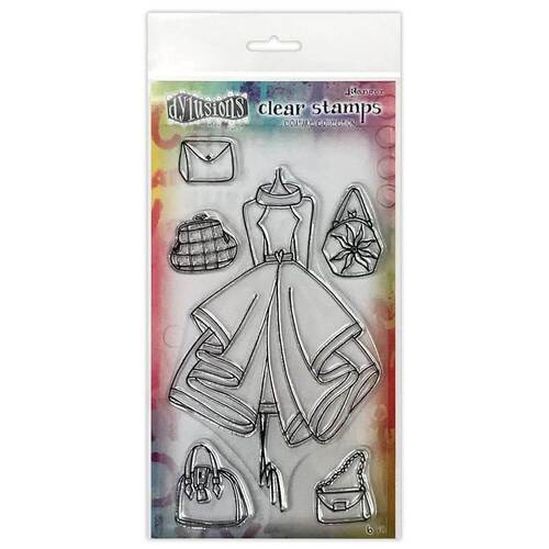 Dyan Reaveley's Dylusions Couture Clear Stamp - Ladies Who Lunch DYB78340