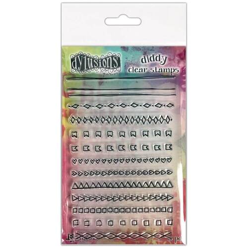 Dyan Reaveley's Dylusions Diddy Clear Stamps - Mini Doodles DYB80022