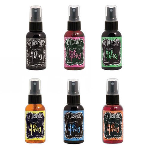 Dylusions Ink Sprays Bundle 2 oz. - SET#1 (6 Colours)