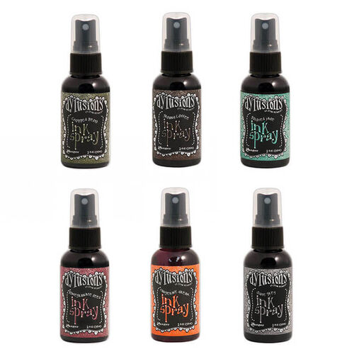 Dylusions Ink Sprays Bundle 2 oz. - SET#4 (6 colours)