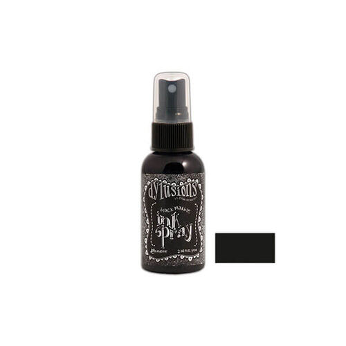 Dylusions Ink Spray 2oz - Black Marble DYC33837