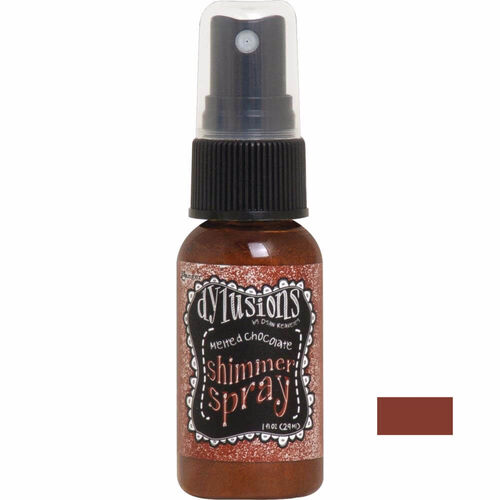 Dylusions Shimmer Spray 1oz - Melted Chocolate DYH68389