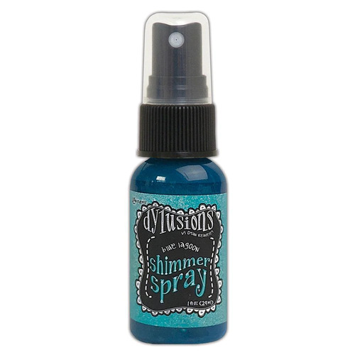 Dylusions Shimmer Spray 1oz - Blue Lagoon DYH77497