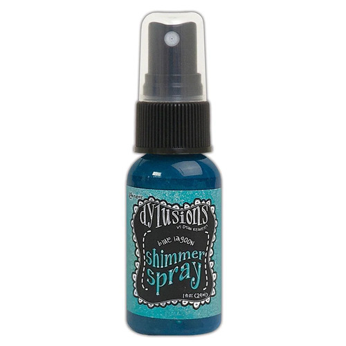 Dylusions Shimmer Ink Spray - Blue Lagoon DYH77497