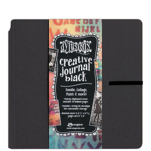 Dyan Reaveley's Dylusions Creative Journal - Square Black DYJ45557