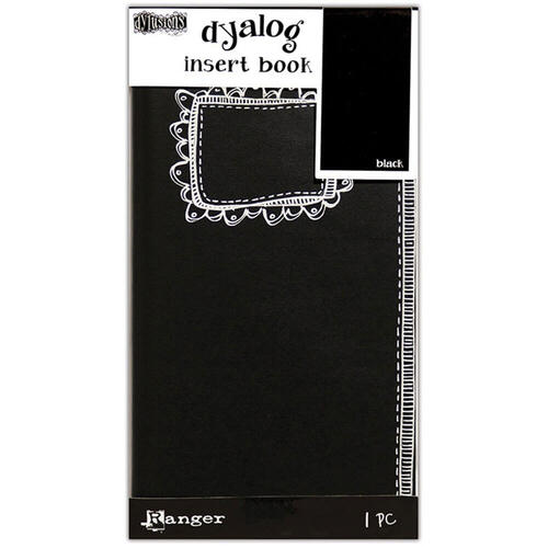 Dyan Reaveley's Dylusions Dyalog Insert Book - Black #2 DYT63452