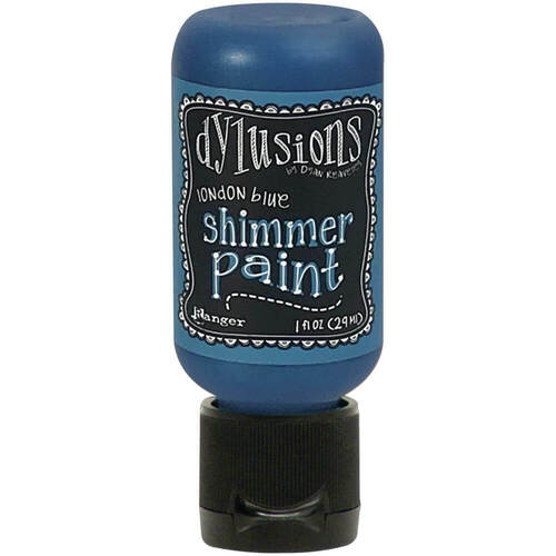 Dylusions Shimmer Paint 1oz - London Blue DYU74434