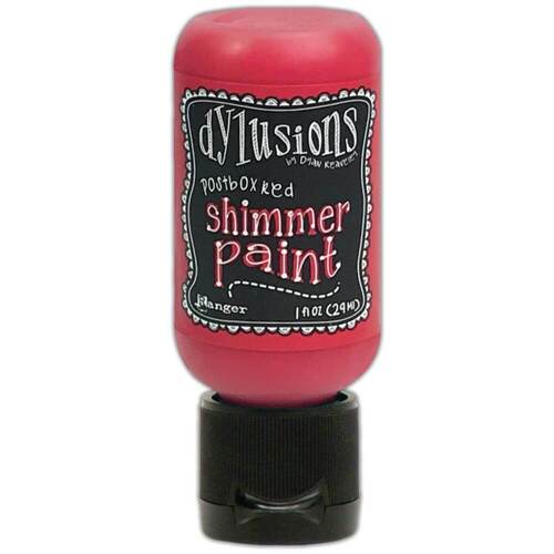 Dylusions Shimmer Paint 1oz - Postbox Red DYU74458