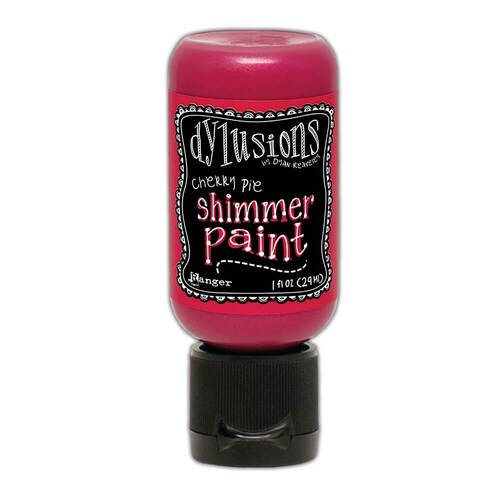 Dylusions Shimmer Paint 1oz - Cherry Pie DYU81340