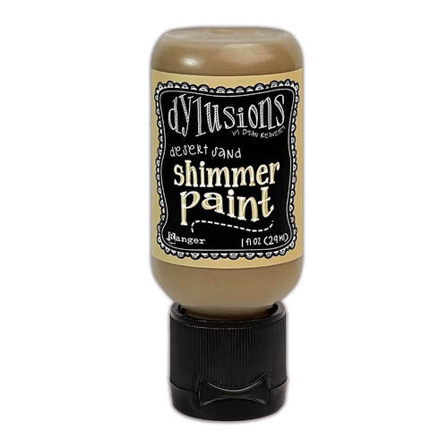 Dylusions Shimmer Paint 1oz - Desert Sand DYU81357