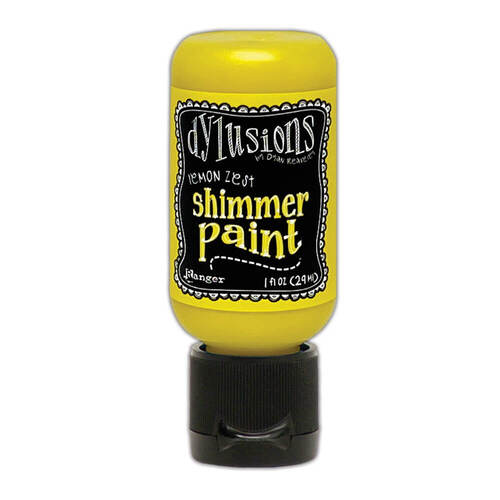 Dylusions Shimmer Paint 1oz - Lemon Zest DYU81401