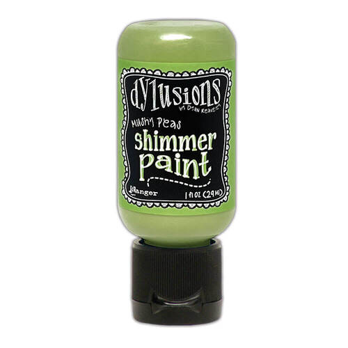 Dylusions Shimmer Paint 1oz - Mushy Peas DYU81418