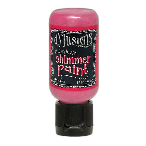 Dylusions Shimmer Paint 1oz - Peony Blush DYU81425