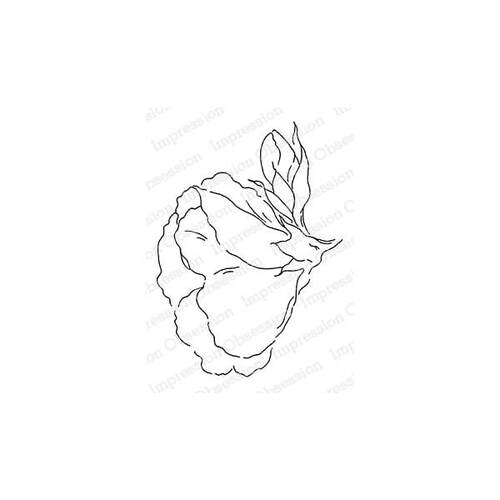 Impression Obsession Cling Stamp - Hibiscus Bloom 2 E20924