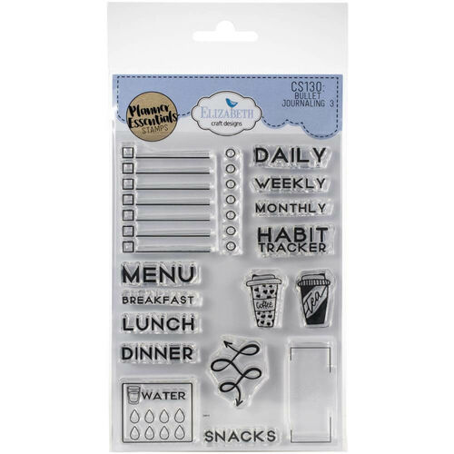 Elizabeth Craft Clear Stamps - Bullet Journaling 3 EC-CS130