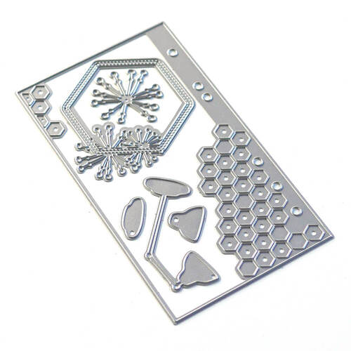 Elizabeth Craft Metal Die - Sidekick Essentials 13 - Hexagon Insert EC1835