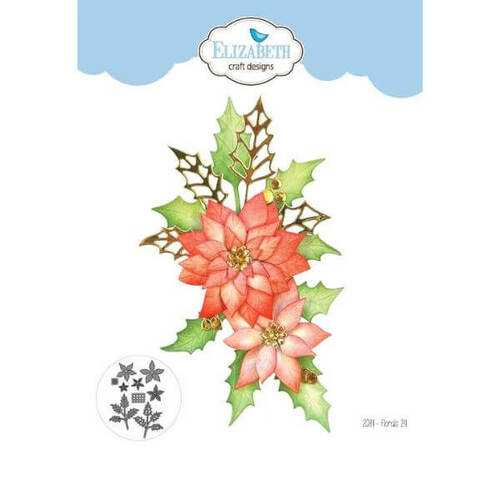 Elizabeth Craft Designs Dies - Florals 24 EC2084