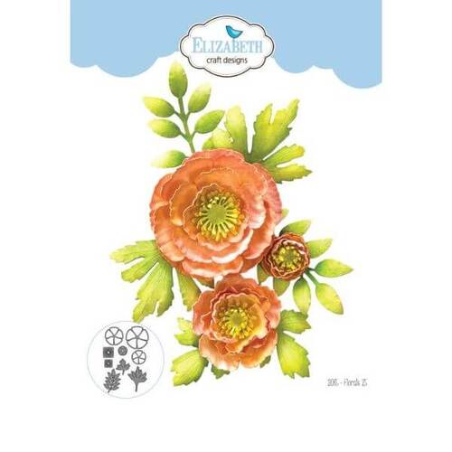 Elizabeth Craft Designs Dies - Florals 25 EC2085