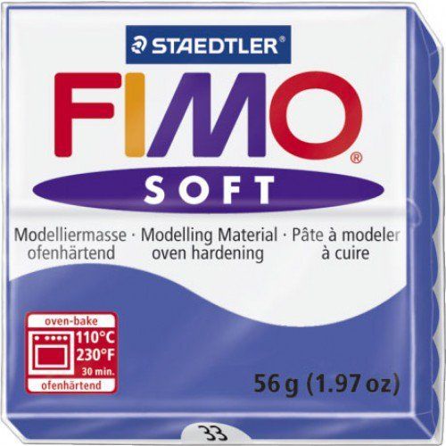 Fimo - Soft Polymer Clay 2oz - Brilliant Blue EF8020-33US