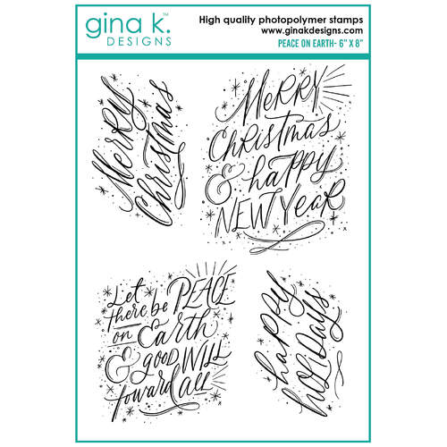 Gina K Designs Stamps - Peace on Earth