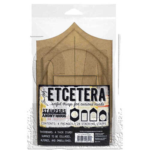 Tim Holtz Stampers Anonymous Etcetera - Facades ETC016