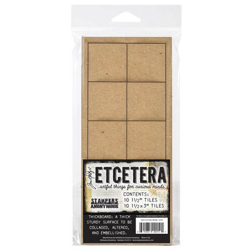 Tim Holtz Stampers Anonymous Etcetera - Tiles Mosaic ETC019