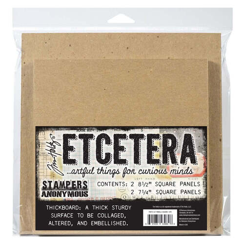 Tim Holtz Stampers Anonymous Etcetera - Panels Square ETC021