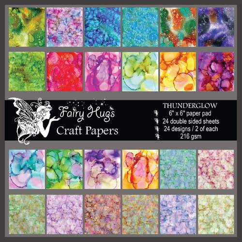 Fairy Hugs Paper Pad 6" x 6" - Thunderglow