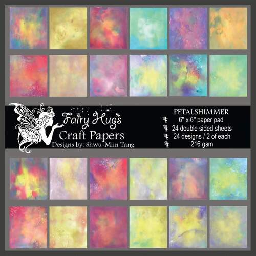 Fairy Hugs Paper Pad 6" x 6" - Petalshimmer