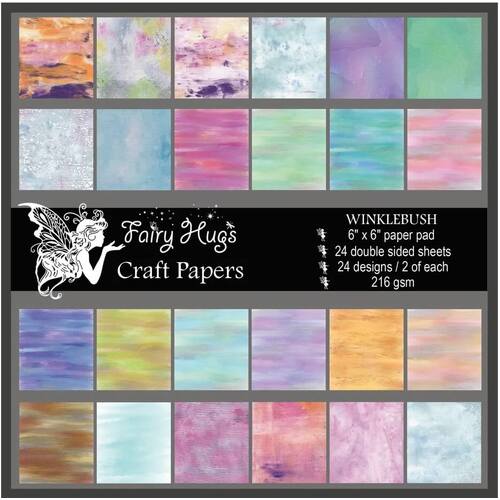Fairy Hugs Paper Pad 6" x 6" - Winklebush