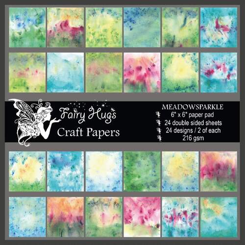 Fairy Hugs Paper Pad 6" x 6" - Meadowsparkle