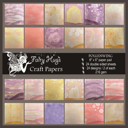 Fairy Hugs Paper Pad 6" x 6" - Pollenwing