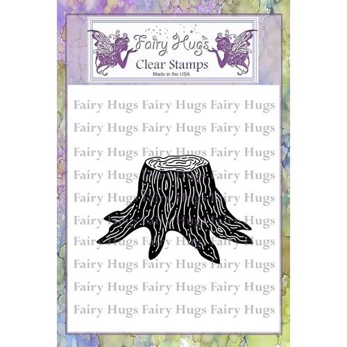 Fairy Hugs Stamps - Tree Stump