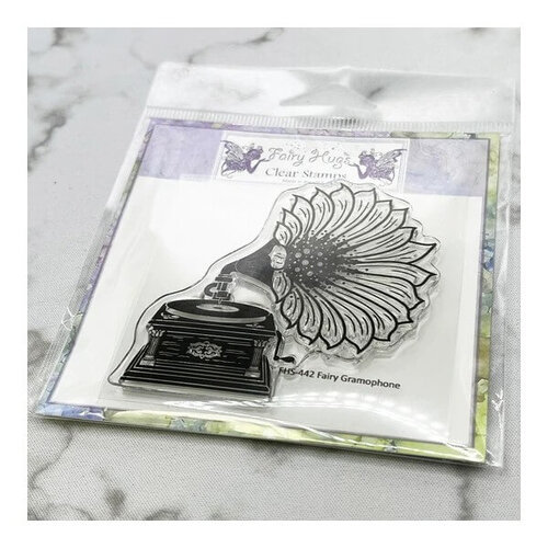 Fairy Hugs Stamps - Fairy Gramophone