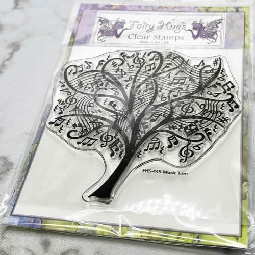 Fairy Hugs Stamps - Music Tree