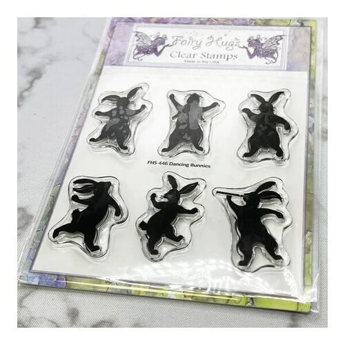 Fairy Hugs Stamps - Dancing Bunnies