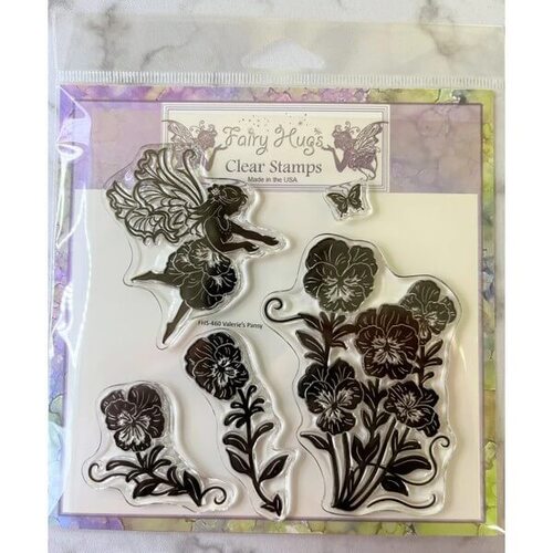Fairy Hugs Stamps - Valerie's Pansy