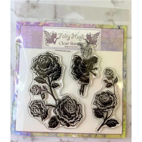 Fairy Hugs Stamps - Rosalie's Rose