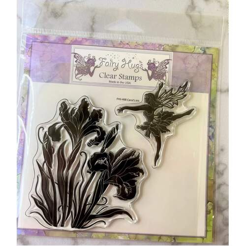 Fairy Hugs Stamps - Carol's Iris