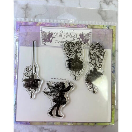 Fairy Hugs Stamps - Dawn's Fuchsia