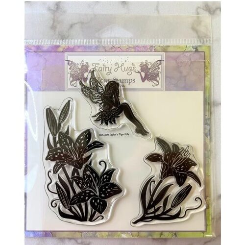 Fairy Hugs Stamps - Taylor's Tiger Lily