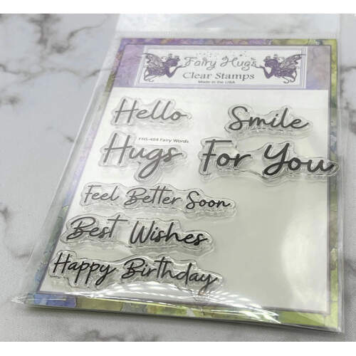 Fairy Hugs Stamps - Fairy Words
