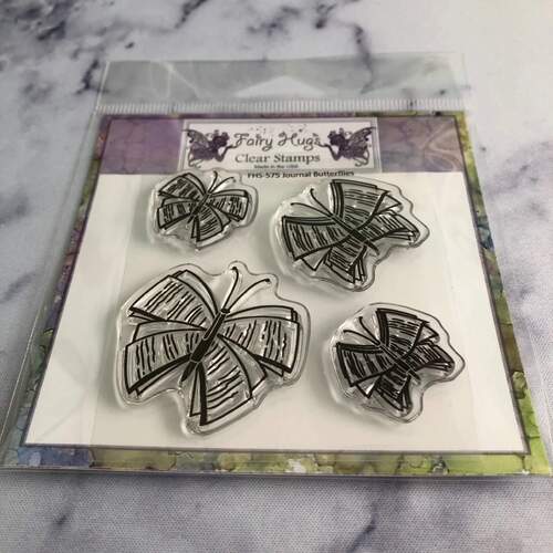Fairy Hugs Stamps - Journal Butterflies