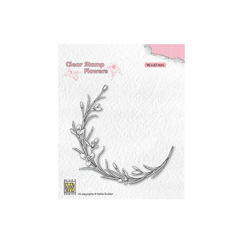 Nellie Snellen Clear Stamps Flowers Blooming Branch - Blooming Twig FLO029