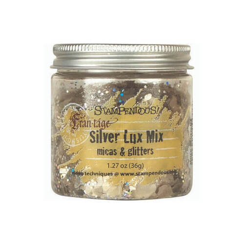 Stampendous Micas & Glitters - Silver Lux Mix
